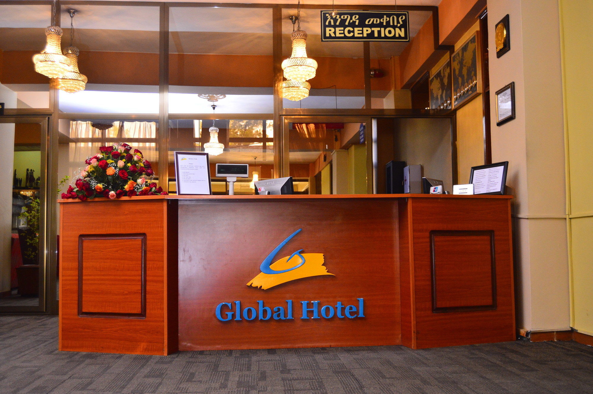 Global Hotel Addis Ababa Exterior foto